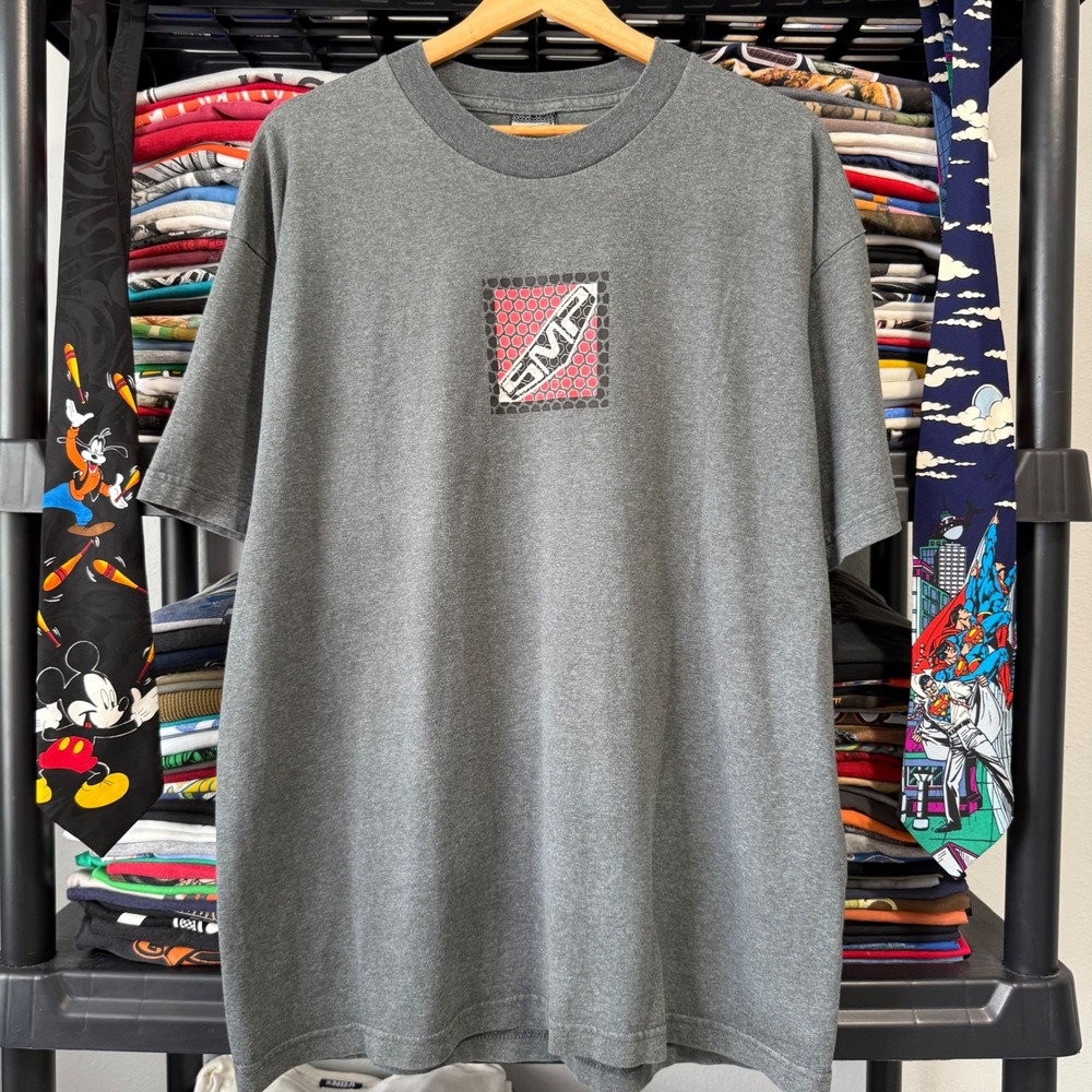 Vintage Grey SMP Skateboarding Graphic T-Shirt XL